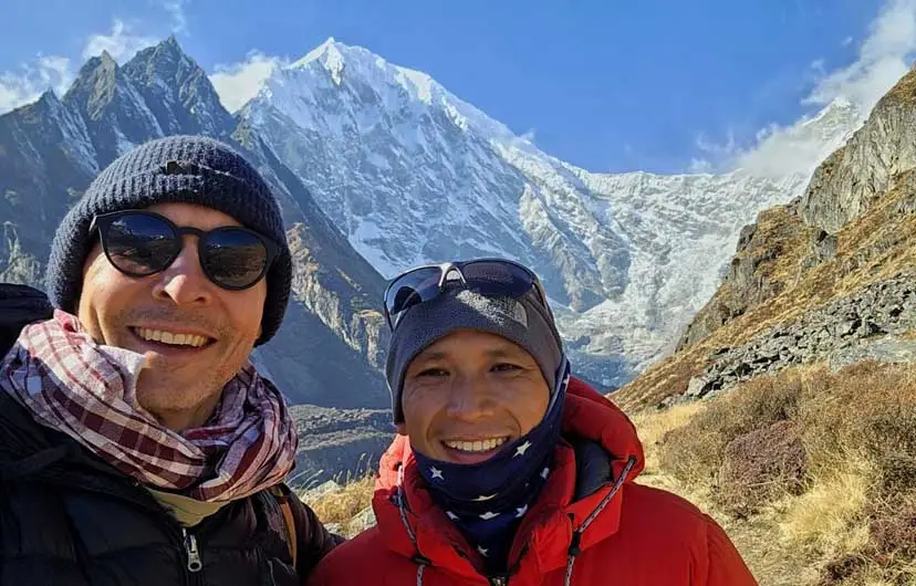 Kyanjgin Gumba during Langtang Valley Trek