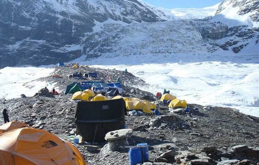 Dhaulagiri region Dhaulagiri Base camp