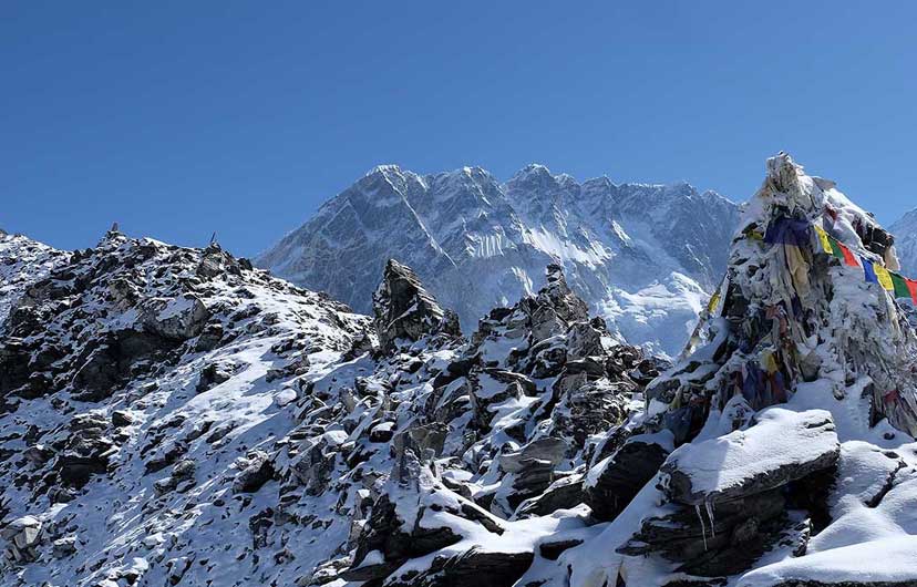 view of Pokalde Peak